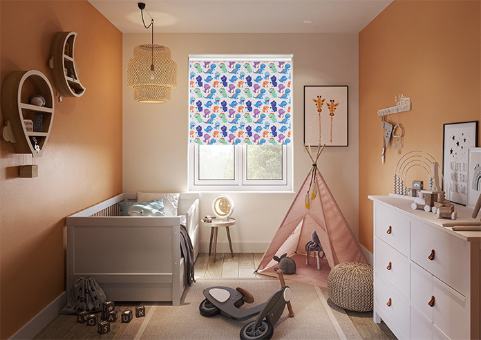 Roarsome, Multi - Twist&Fit Roller Blind - Image 8